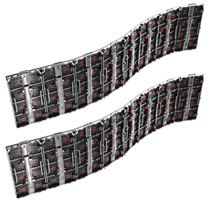 Écran LED de location HD P2.6 P2.9 3.91 500x1000 intérieur/extérieur, mur vidéo LED P3.91, écran de raccordement pour scène d'événements - Product Image 2