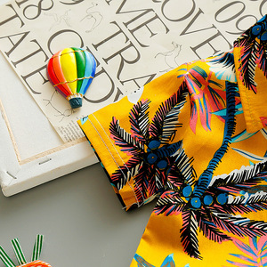 ชุดเสื้อผ้าเด็กผู้ชายสไตล์ใหม่ขายดี ชุดเสื้อเชิ้ตและกางเกงแฟนซี - Product Image 3