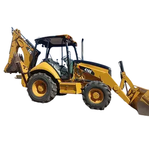 The CAT 416E wheel loader backhoe is being sold at a low price in Shanghai  China and is in good condition  negotiable .