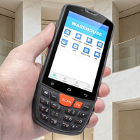 Terminal de collecte de données PDA robuste Android 12/15 avec scanner de codes-barres 2D, processeur Octa-core 2,3 GHz, 4 Go + 64 Go, batterie 4000 mAh, pour usage industriel