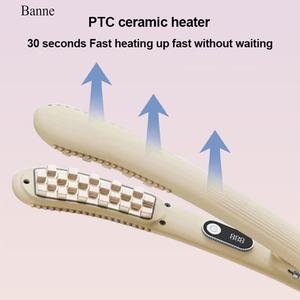 Banne Corn Fer à friser volumateur avec écran LCD Fluffy Hair Bigoudi pour la <span class=keywords><strong>coiffure</strong></span> - Product Image 2