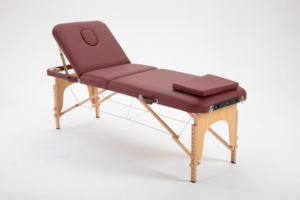 Cama de belleza moderna con parte superior acolchada, cajones y estantes de almacenamiento integrados, ideal para uso en spa y salón - Product Image 6