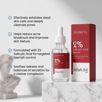 Suero Facial Personalizable con Logotipo, 2% de Ácido Salicílico, Orgánico, Blanqueador, Minimizador de Poros, con Aceite de Árbol de Té, 30 ml