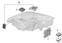 Feux de jour (DRL) Liwiny Angel Eyes jaunes pour BMW Série 1 et 2 (F40, F44) 2019-2023 – Puce de modification de couleur pour phares de voiture