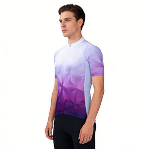 Jersey de Ciclismo de Corte Deportivo, Diseño Personalizado, Material Transpirable y Ligero que Absorbe la Humedad, para Eventos de Ciclismo en Carretera y Deportes al Aire Libre - Product Image 5