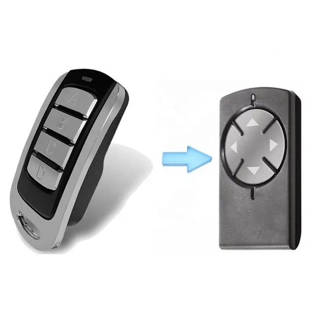 433mhz Powertech Remote Control for Dual Gate PR 2 PR 4 Wireless Switch Rolling Code Replacement Garage Remote