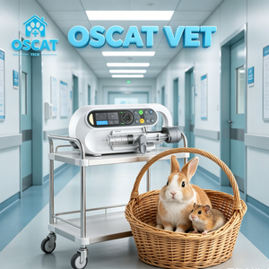 Pompa di Infusione di Precisione OSCAT per Strumenti Veterinari, per Uso in Cliniche Veterinarie, Emergenze e Terapia Intensiva - Product Image 1