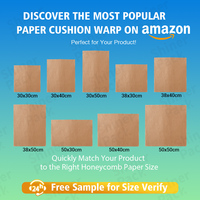 Emballage en nid d'abeille recyclé 80 g/m² robuste sans acide pour la protection du bouquet de papier de fleuriste Emballage biodégradable pour cadeau et artisanat