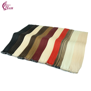 Extensiones de Cabello Humano FH Invisible Hole Butterfly Weft, Color Negro Intenso, Remy Genius Xo Hole Weft, Doble Trama - Product Image 6