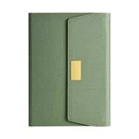 Carnet de poche promotionnel avec logo personnalisé, couverture en cuir/tissu/PVC, papier et stylos écologiques - Cadeau marketing