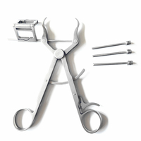 Kit d'instruments vétérinaires pour plaques de verrouillage des os, point à point