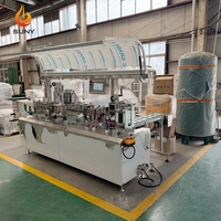 Machine d'emballage portable pour lingettes humides en sachet individuel, scellage quatre côtés, mini machine à lingettes humides