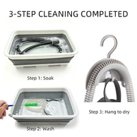 Kit de nettoyage de tubes CPAP, sécheur électrique pour CPAP, séchage efficace de l'air pour le nettoyage des tubes et des masques CPAP