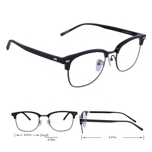 99yi Personnalisable Logo Léger Carré <span class=keywords><strong>Noir</strong></span> Cadre De Lunettes Anti Lunettes Bleues - Product Image 4