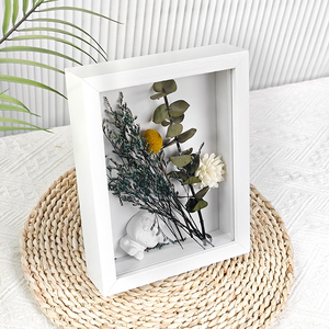 Boîte à ombres créative format A5/A4, disponible en <span class=keywords><strong>noir</strong></span>/<span class=keywords><strong>blanc</strong></span>/couleur bois, cadre <span class=keywords><strong>photo</strong></span> en bois - Product Image 6
