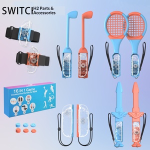 ชุดอุปกรณ์เสริมสำหรับกีฬาสวิตช์ 2 แบบ 16-in-1 พร้อมปลอกนิ้วหัวแม่มือสำหรับงานปาร์ตี้ครอบครัว ขายส่งแบบกำหนดเอง BGA2010 - Product Image 3