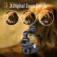 Kacamata Penglihatan Malam Digital NVG10 Grosir Pabrik HD IR untuk Berburu dengan Fitur WiFi