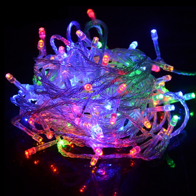 TZ Christmas String Light IP65 Waterproof 8-Mode Flashing LED Light - 10m to 100m