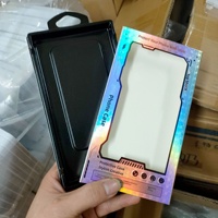 Boîte d'emballage imprimée offset à motif animal pour étuis de téléphone portable ; Boîte en papier imprimée au laser, protection 360°, vente en gros disponible
