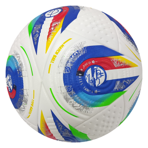 Ballon de football en PU thermocollé, taille 5, prix usine, pour entraînement professionnel des adultes - Product Image 1