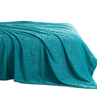 Plaid en polaire ultra doux et léger, couverture de lit luxueuse et moelleuse