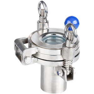 Vitre de contrôle à connexion rapide en acier inoxydable Zheyuanfei 304SS de qualité chimique haute pression avec bride de raccordement - Product Image 2