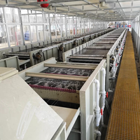 Ligne complète de placage de machine d'électro-galvanisation de zinc de fil d'acier