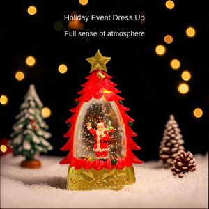 Christmas Decorations Luminous Candle <b>Lights</b> Battery Powered LED Warm White Christmas <b>Tree</b> Night <b>Lights</b> - Product Image 4