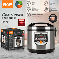 Cuisinière à riz électrique multifonction RAF Olla Arrocera 2,2 L 900 W avec cuiseur vapeur pour la cuisine à domicile