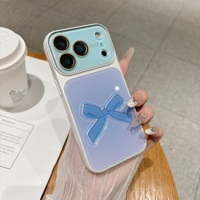 Coque de téléphone tendance avec grand motif nœud 3D pour iPhone 18 Pro Max, compatible Apple 17 Pro/16/15