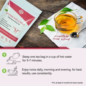 Té Desintoxicante para el Útero, Orgánico y Vegano de Chinaherbs, Mezcla para la Fertilidad Femenina, Suplementos Uterinos Personalizados para la Salud de la Mujer, Sin OMG, en Bolsitas - Product Image 6