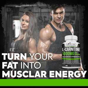 Besica แคปซูล L-carnitine ที่มีความแข็งแรงเป็นพิเศษ-1000มก. ต่อการให้บริการ-เพิ่มการเผาผลาญและเพิ่มประสิทธิภาพ - Product Image 2