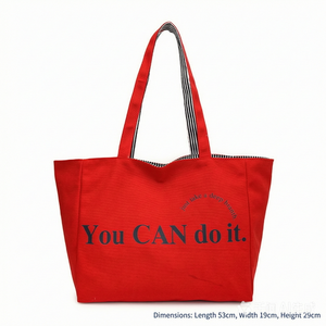 <span class=keywords><strong>Borsa</strong></span> Tote in Tela da <span class=keywords><strong>Donna</strong></span>, <span class=keywords><strong>Borsa</strong></span> a Spalla Leggera per Affari con Tasca Aperta - Product Image 2