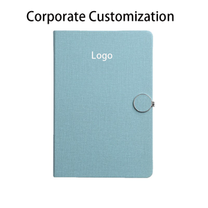 Cuaderno de Viaje Personalizado con Logotipo, Tapa Dura A5, Cuaderno de Cuero PU con Páginas Punteadas, Papel Grueso, Agenda, <span class=keywords><strong>Comprar</strong></span> en Línea - Product Image 1