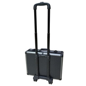 Custodia personalizzata nera in lega di alluminio ABS porta attrezzi EVA e metallo con serratura per un comodo trasporto e un deposito sicuro - Product Image 5