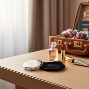 Promotional Custom Laser Engraved Small Double-Sided Round Metal Frame Cosmetic Personalized Pocket <b>Mirror</b> - Product Image 5