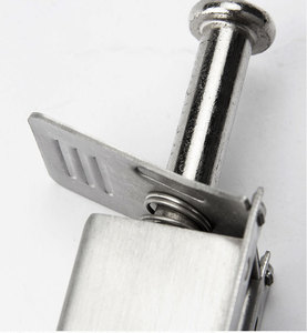 Butée de porte magnétique moderne en acier inoxydable à commande au pied pour cuisine et entrepôt - Product Image 5
