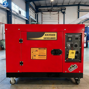 เครื่องกำเนิดไฟฟ้าดีเซลแบบเงียบพิเศษจากโรงงานโดยตรง 5KW 10KW 12KW 18KW เสียงเบา ป้องกันเสียงรบกวน เครื่องกำเนิดไฟฟ้าแบบพกพาสำหรับบ้าน ตะวันออกกลาง - Product Image 1