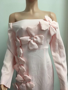 Vestidos de Fiesta Elegantes y Sensuales para Mujer, Ajustados al Cuerpo, con Estampado Floral 3D, Hombros Descubiertos, Manga Larga, a la Moda - Product Image 5