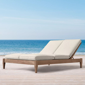 Modern Outdoor Furniture Patio Furniture <b>Dining</b> <b>Table</b> Set in Wood Design for Hotels and Pool Areas Garden Furnitures QT034 Moder - Product Image 2