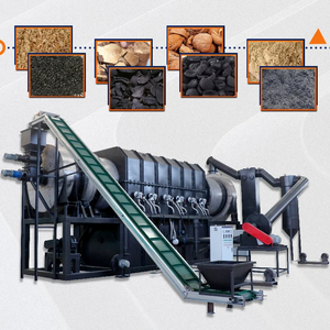 Horno de Carbonización Continua de Alta Calidad para Tallo de Maíz, Máquina de Carbonización de Residuos Agrícolas - Product Image 2