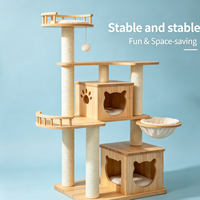 Yue Chong En gros Griffoir pour chat en plastique N5, Maison pour chat à 2 niveaux, Nid pour animal de compagnie, Capsule spatiale toutes saisons, Jouet pour animal de compagnie