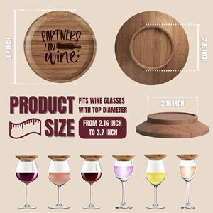 Plateaux à <span class=keywords><strong>charcuterie</strong></span> en bois d'acacia de qualité supérieure, plateaux à <span class=keywords><strong>charcuterie</strong></span> pour verres à vin, mini planches à <span class=keywords><strong>charcuterie</strong></span> (10 pièces) - Product Image 2