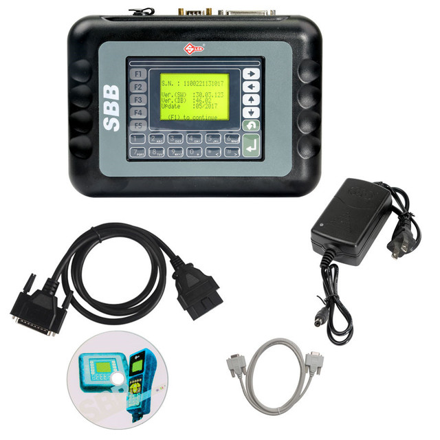 Newest SBB V33.02/V46.02 V48.88 V48.99 MINI ZED BULL Car Key Programmer Auto Key Transponder Programming Tool