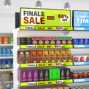 Professional 41-Inch <b>USB</b> LCD Indoor Wayfinding <b>TV</b> Multi-Display Digital Signage with 1920x360 Resolution International Use - Product Image 6