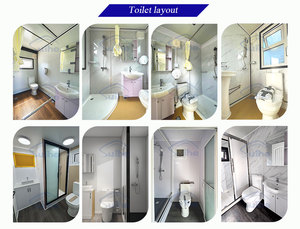 <span class=keywords><strong>Maison</strong></span> préfabriquée modulaire extensible à deux ailes, deux chambres, 20 pieds, en conteneur - Product Image 5