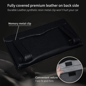 Mignon Bling <span class=keywords><strong>voiture</strong></span> <span class=keywords><strong>porte</strong></span>-mouchoirs en <span class=keywords><strong>cuir</strong></span> scintillant pare-soleil organisateur avec cristal diamants accessoires féminins pour les femmes - Product Image 6