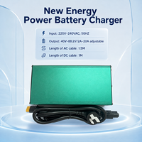 Chargeur de batterie pour véhicule électrique 40V à 88 points 2V, 1800W, 2A à 20A réglable pour VE et moto électrique