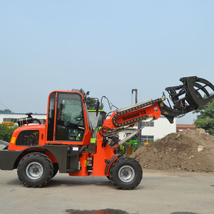 Diakui <span class=keywords><strong>CE</strong></span> TL1500 1.5 Ton 4x4 ATV Bucket <span class=keywords><strong>Loader</strong></span> bingkai artikulasi teleskopik roda bom Mini perubahan cepat hidrolik - Product Image 6