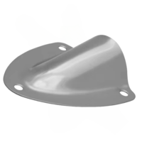 Nouveaux accessoires de bateau de yacht de couverture d'évent de marina d'acier inoxydable avec le matériel essentiel pour la ventilation